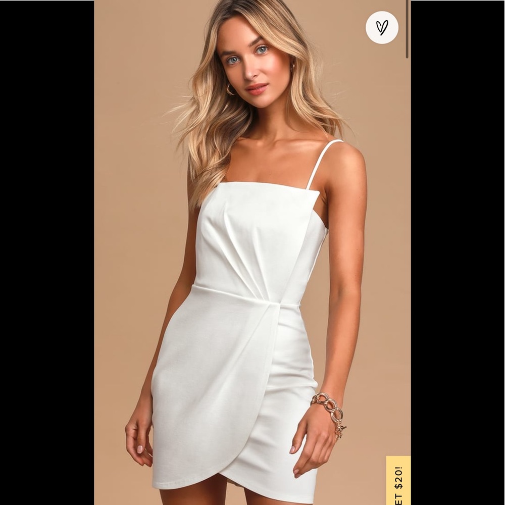 White dress!